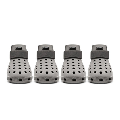 Dog Shoes for Hot Pavement - Dog Shoe for Small & Medium & Large Dogs, Dog Boots Paw Protectors, Easy on & Off, Non-Slip, Waterproof, Easy-Clean Dog Booties for Beach and Snow